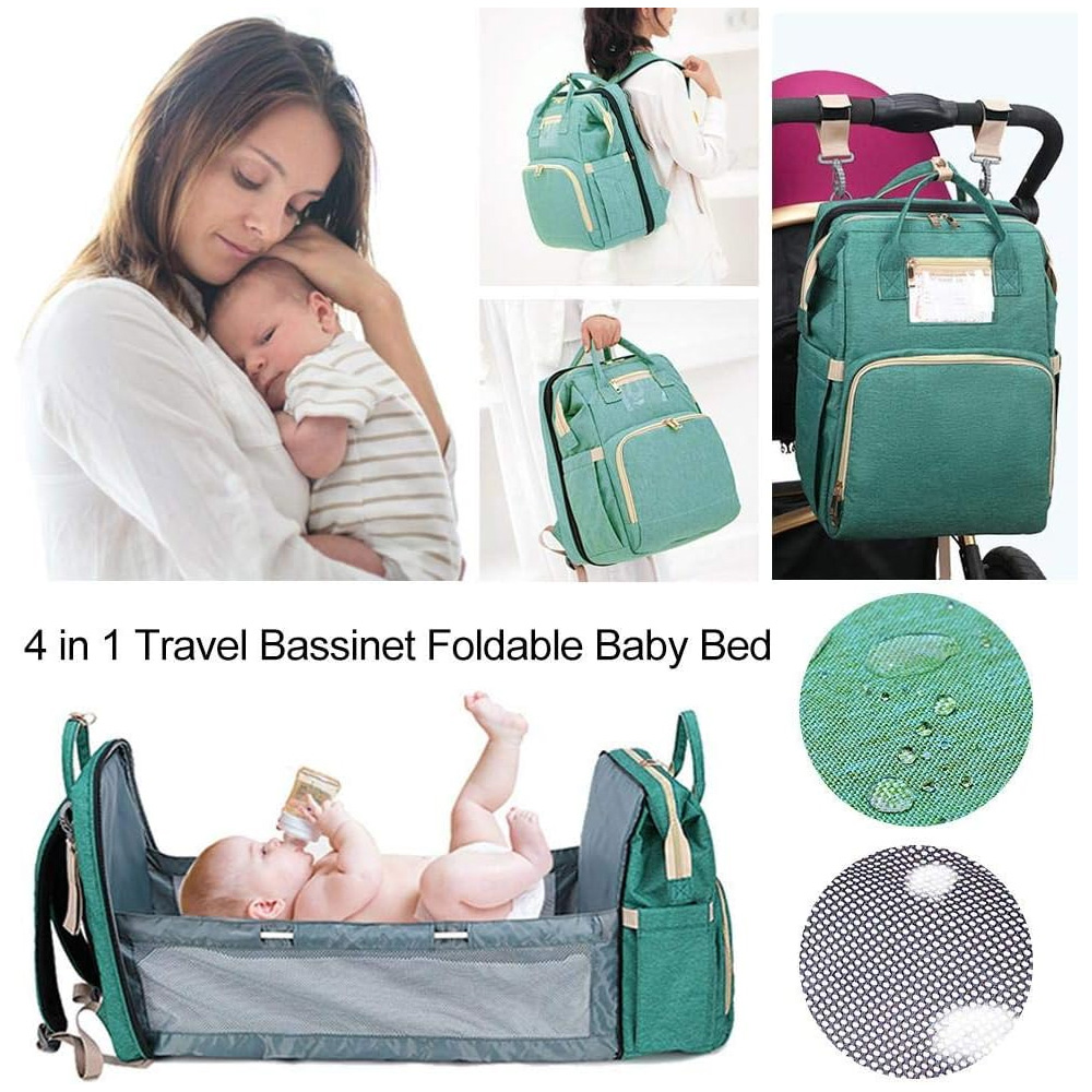 حقيبة الامهات بسرير