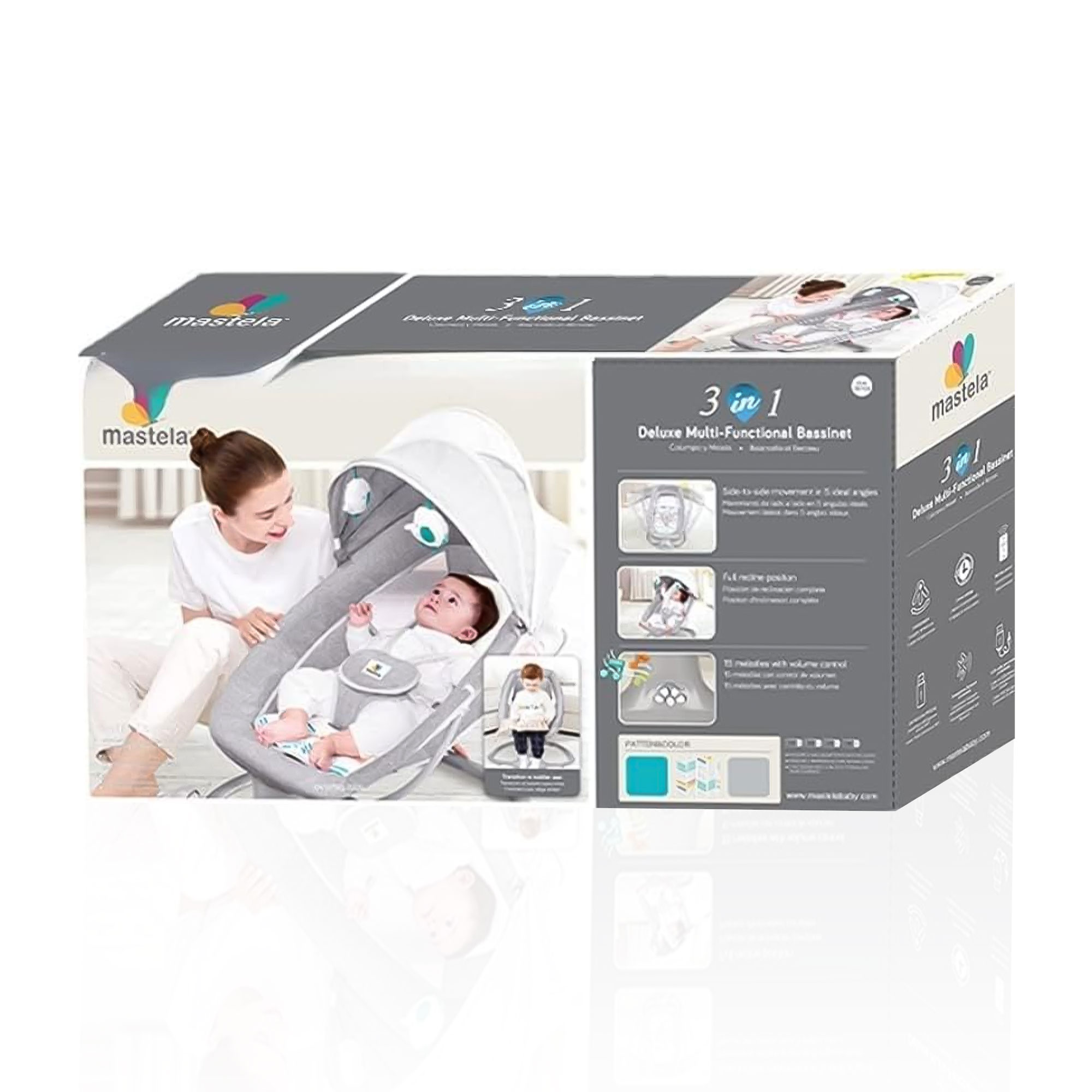 كرسي هزاز كهربائي للأطفال 3 في 1