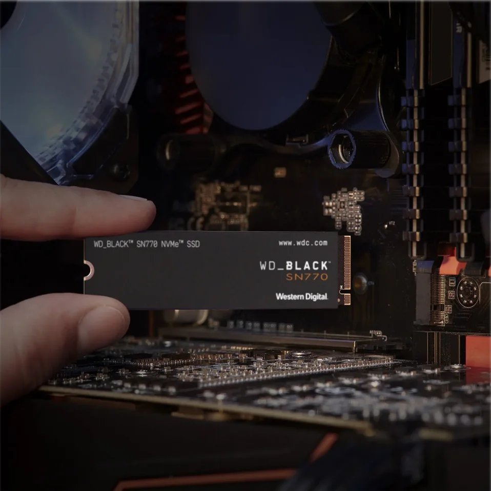 قرص صلب داخلي للألعاب WD_BLACK 500GB SN770 NVMe SSD