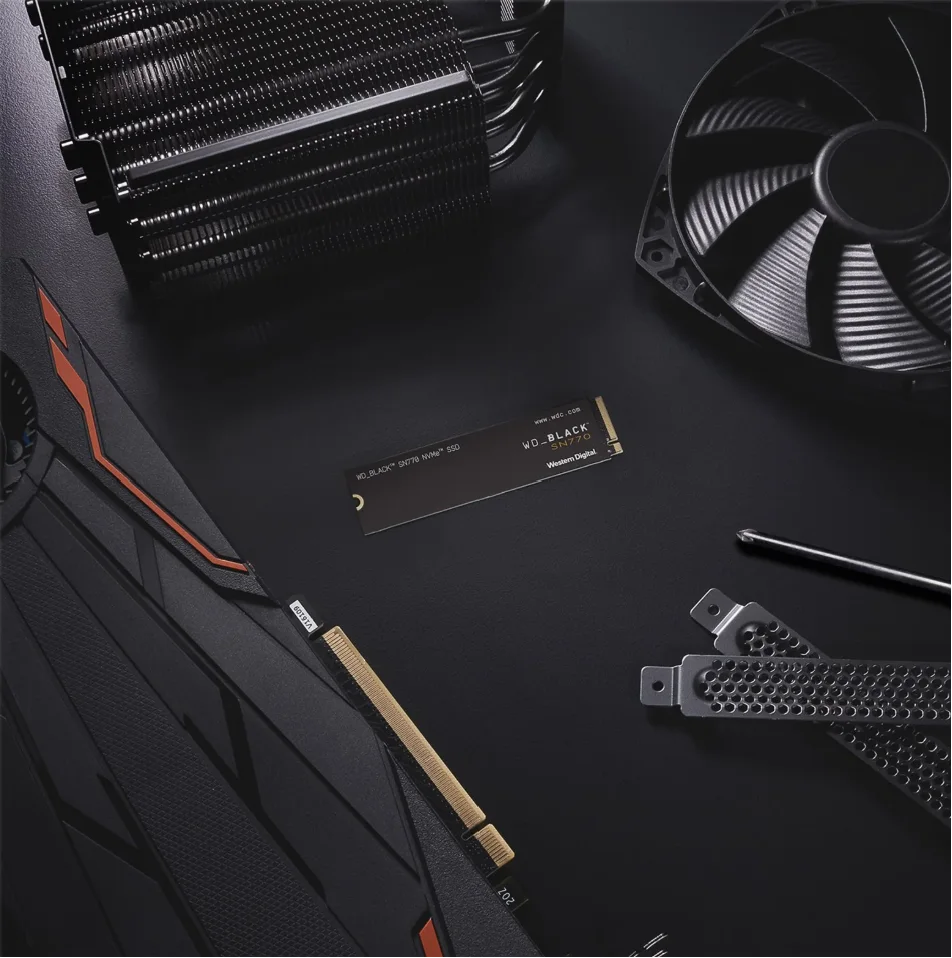 قرص صلب داخلي للألعاب WD_BLACK 500GB SN770 NVMe SSD