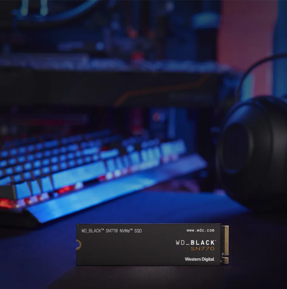 قرص صلب داخلي للألعاب WD_BLACK 500GB SN770 NVMe SSD