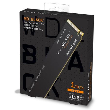 قرص صلب داخلي للألعاب WD_BLACK 500GB SN770 NVMe SSD