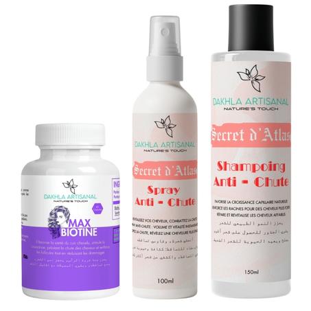 Pack Anti-chut Shampoing 150 ML + Spray 100 ML