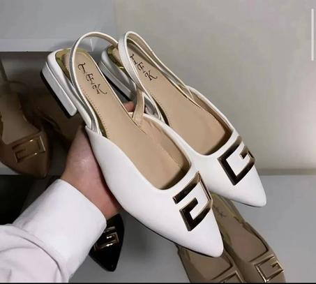 Slingback in soft nappa leather