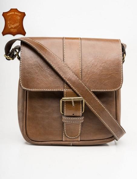 Sac besace marron café