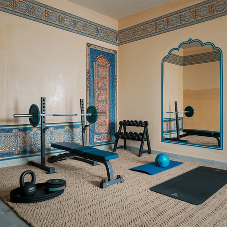 المستلزمات الرياضية واللياقة البدنية