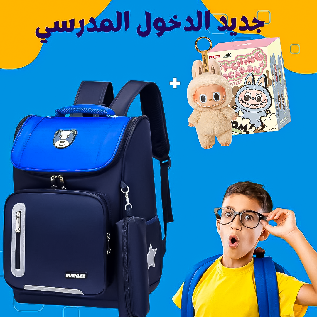 حقيبة مدرسية+LABUBU