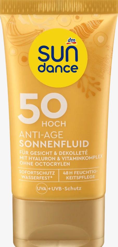 واقي الشمس و مكافحة الشيخوخة 50  SPF