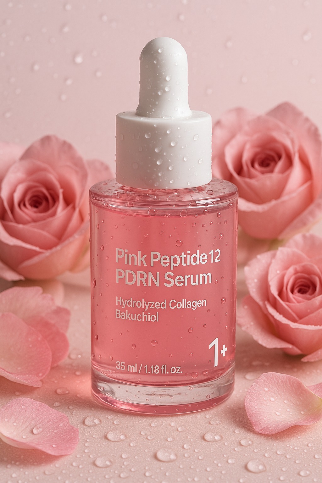 سيروم الببتيد الوردي لتجديد البشرة