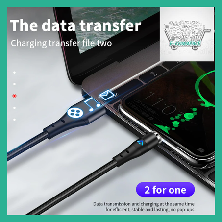 Câble USB magnétique de type C de charge