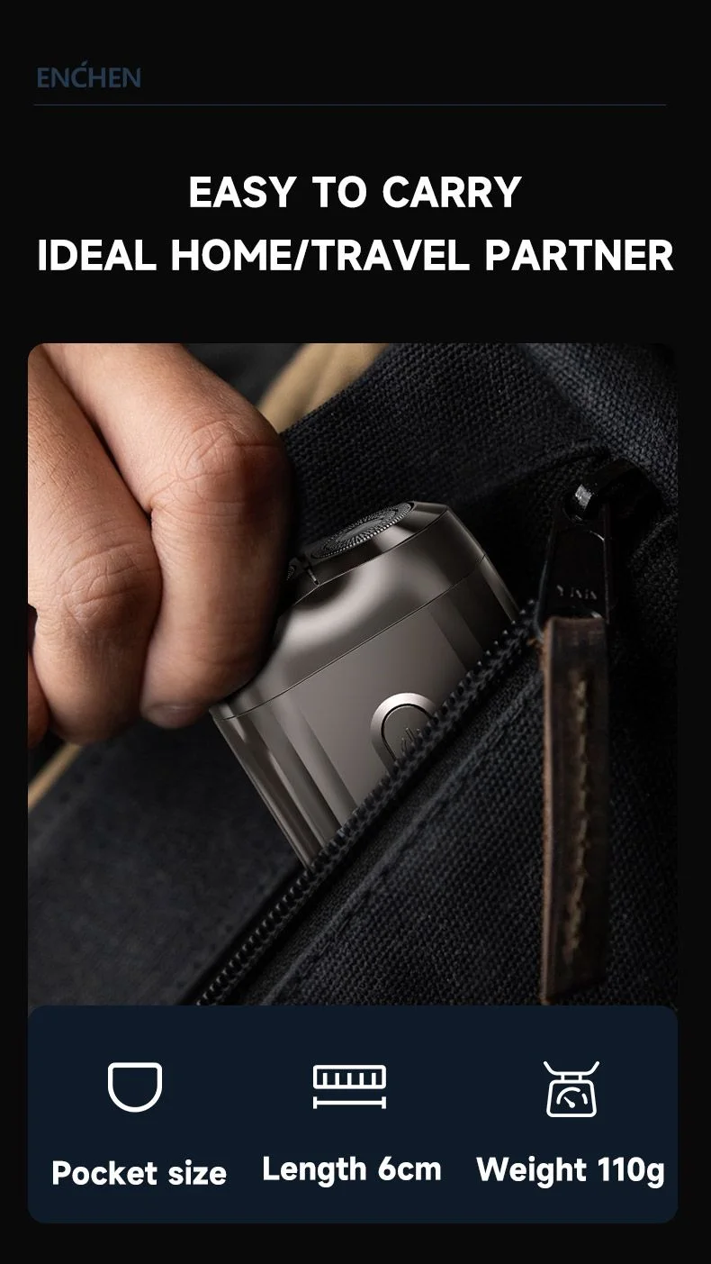 • ماكينة الحلاقة الكهربائية ميني - Electric Mini Mobile Shaver