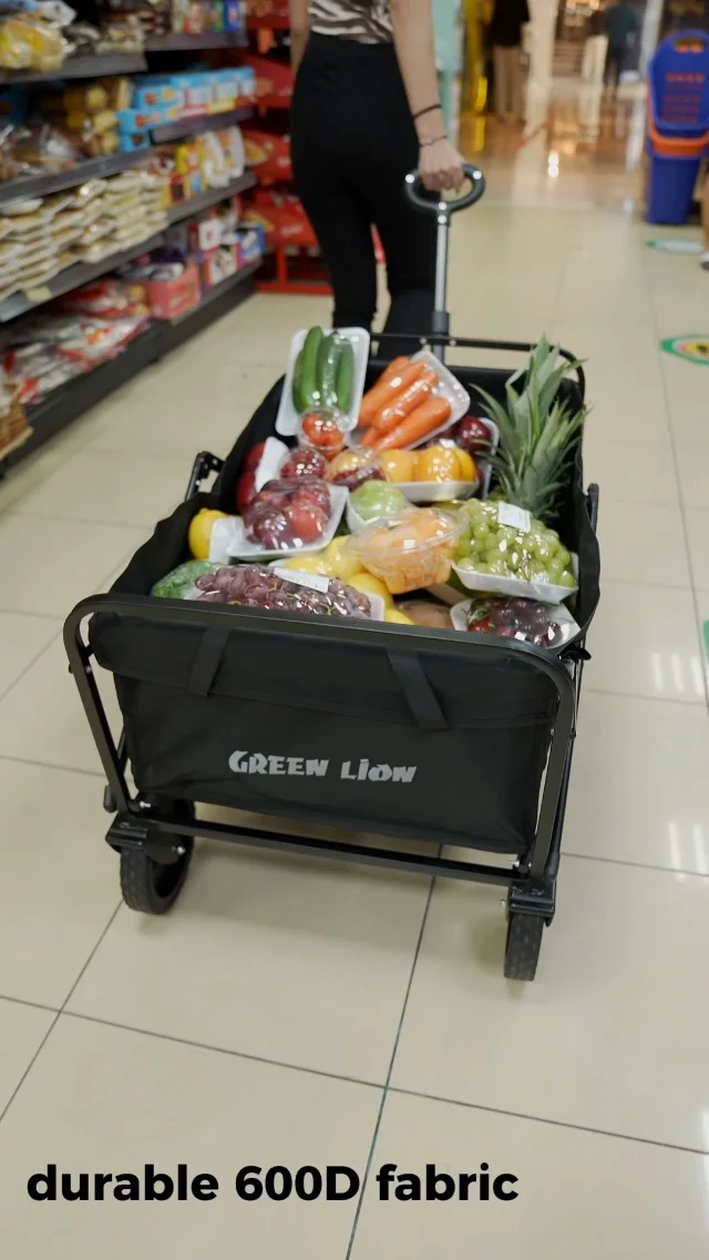 عربة نقل الاغراض + طاولة 2 في 1