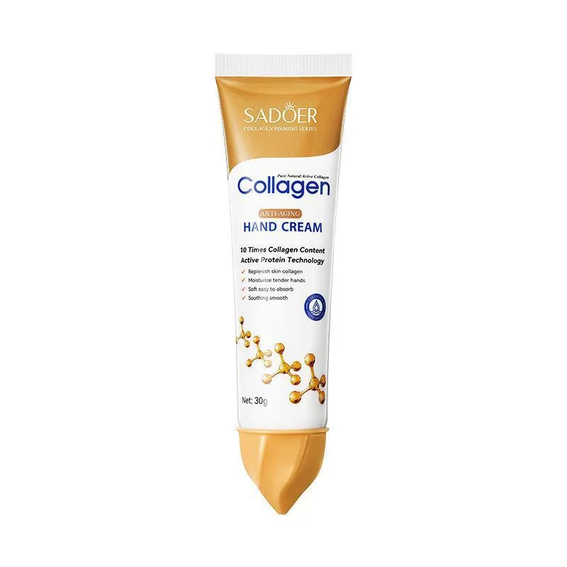 عرض 3 قطع كريم اليدين المضاد للشيخوخة والكولاجين النشط من سادوير-ANTI-AGING COLLAGEN HAND CREAM