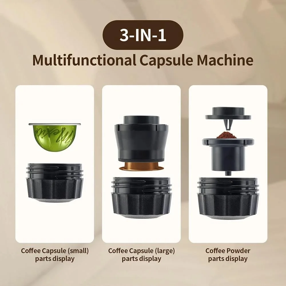 Cyber Coffee Grinding Machine ماكينة قهوة محمولة لاسيلكية
