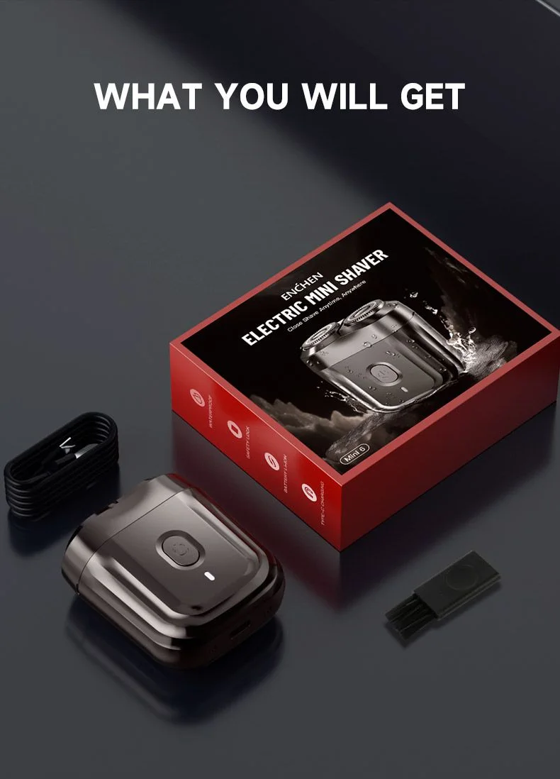 • ماكينة الحلاقة الكهربائية ميني - Electric Mini Mobile Shaver