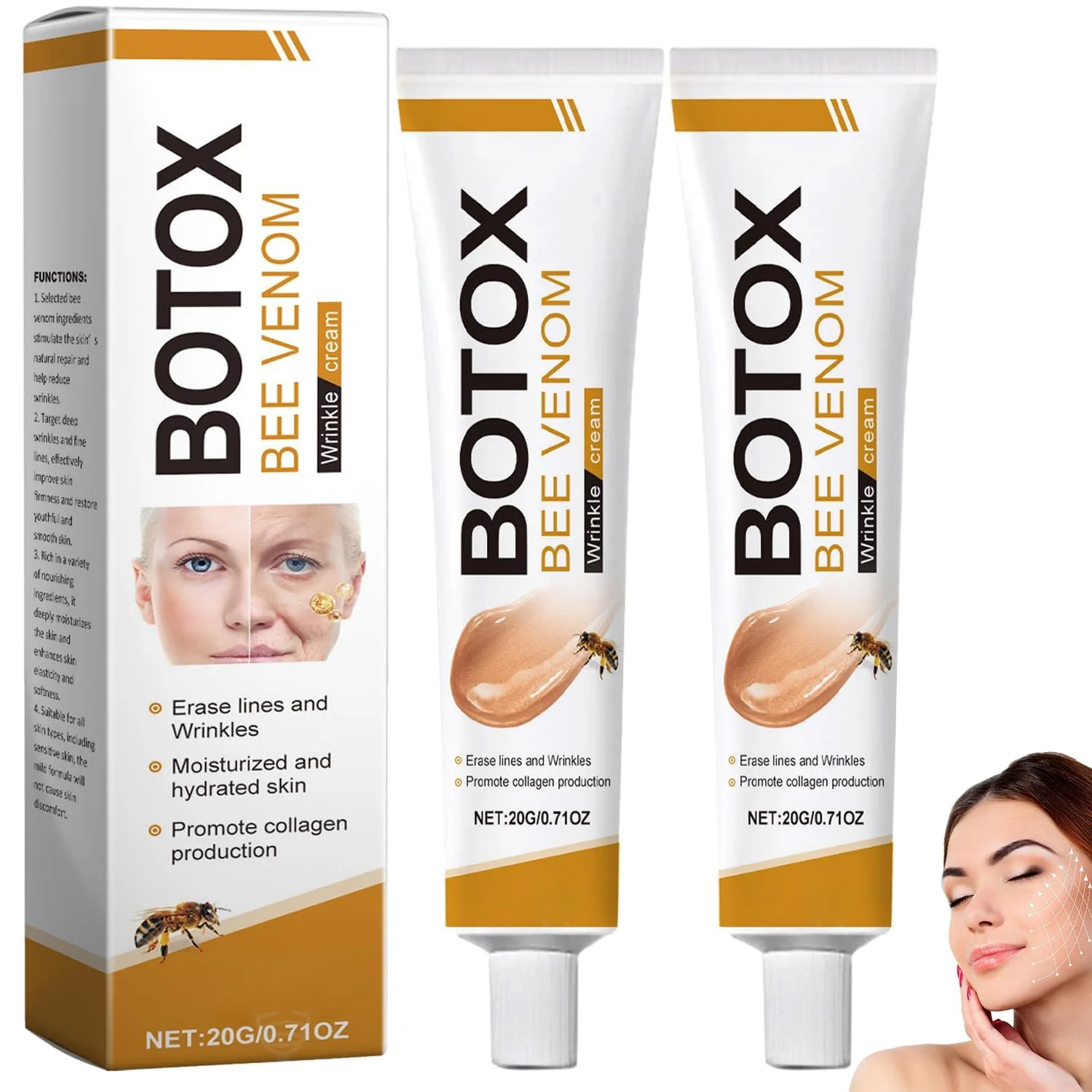 botox bee venom Cream عرض قطعتين