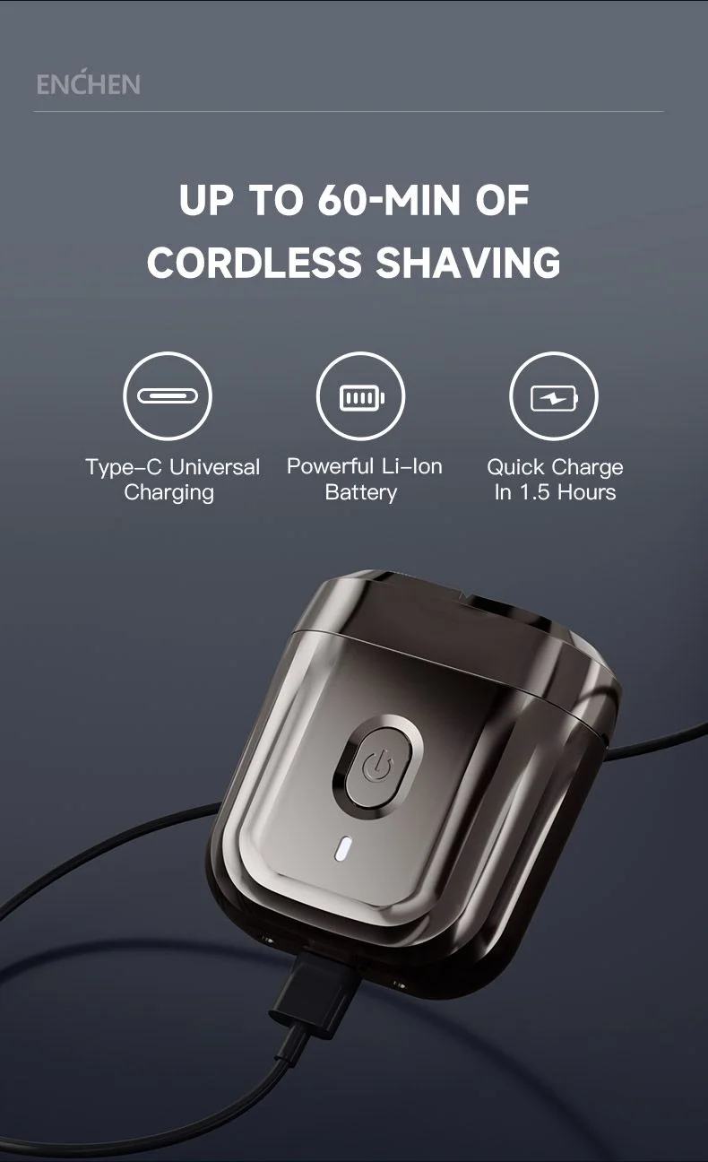 • ماكينة الحلاقة الكهربائية ميني - Electric Mini Mobile Shaver