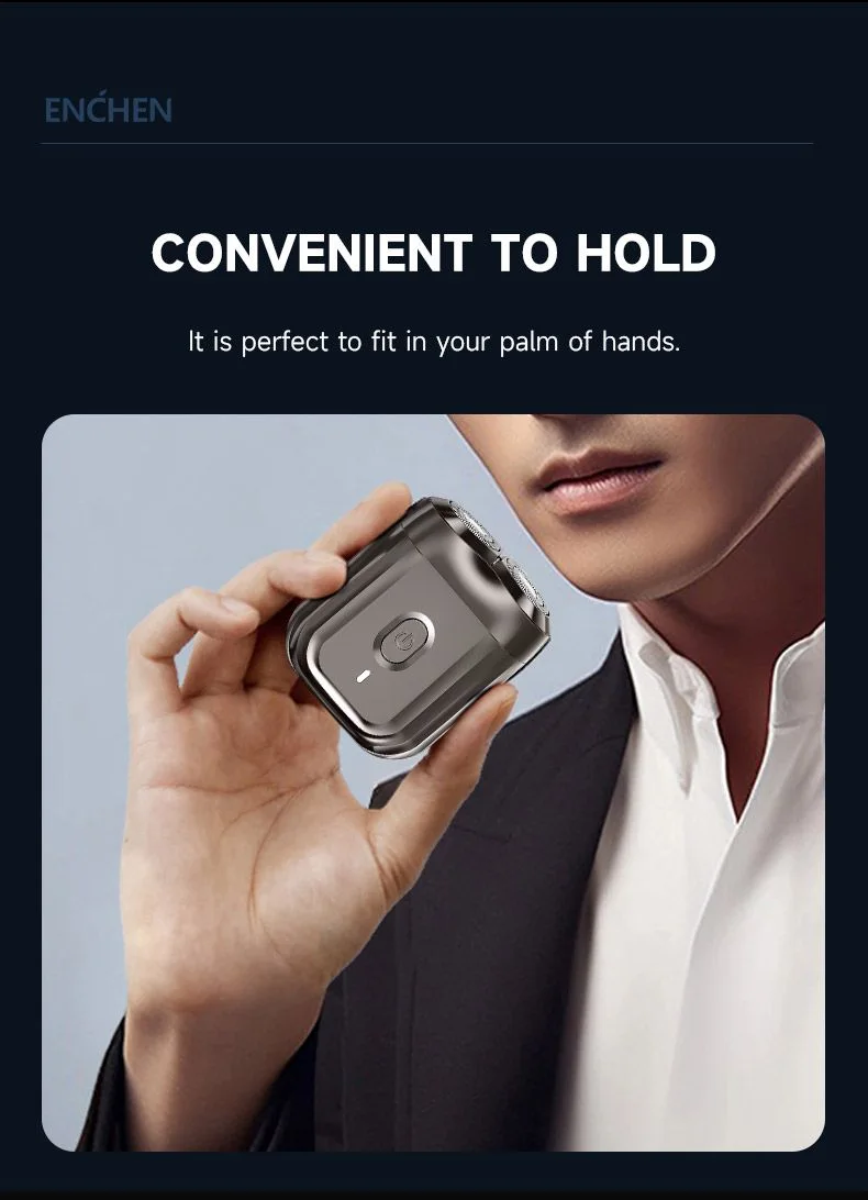 • ماكينة الحلاقة الكهربائية ميني - Electric Mini Mobile Shaver