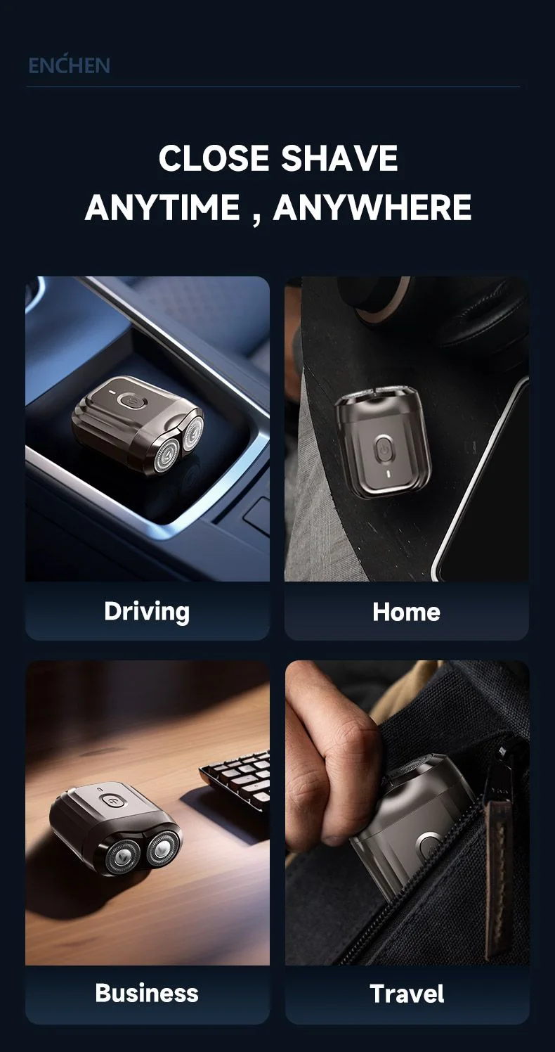 • ماكينة الحلاقة الكهربائية ميني - Electric Mini Mobile Shaver