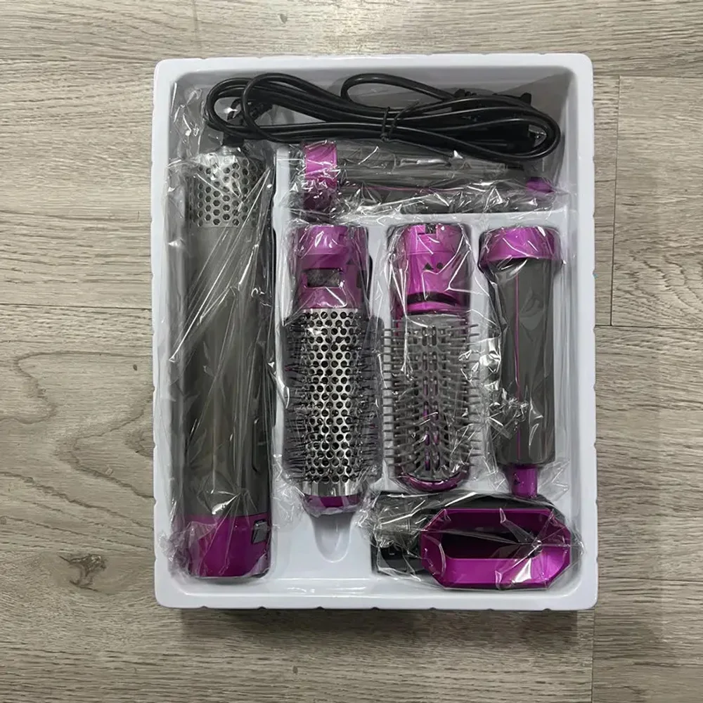 • الفرشاة الحديثة ٥*١ Trendy 5in1 Hair Brush