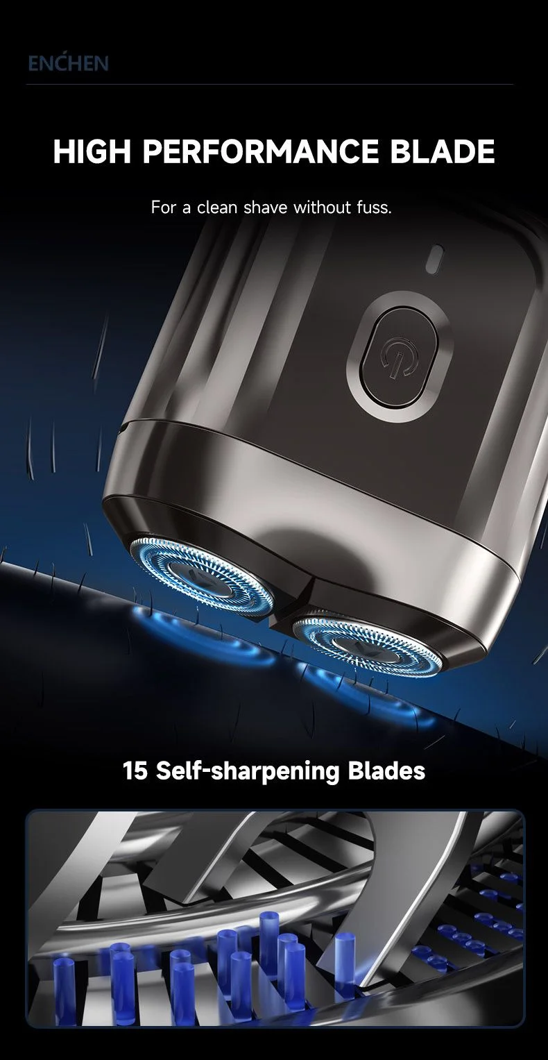 • ماكينة الحلاقة الكهربائية ميني - Electric Mini Mobile Shaver