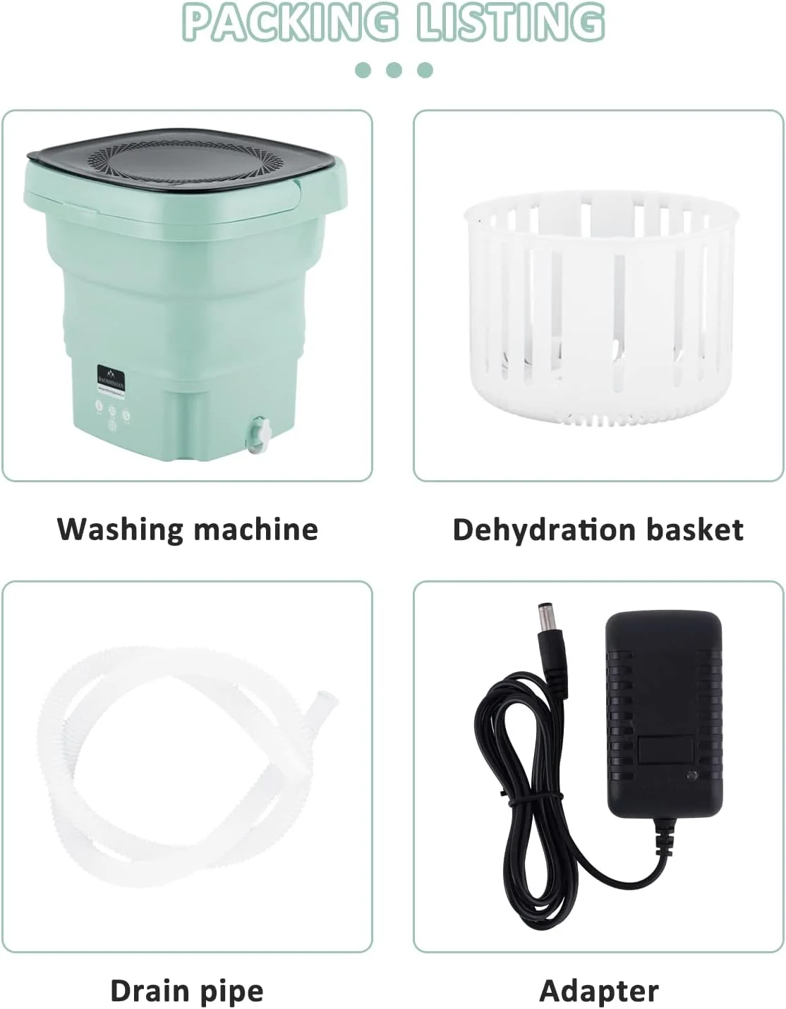 غساله قابله للطي