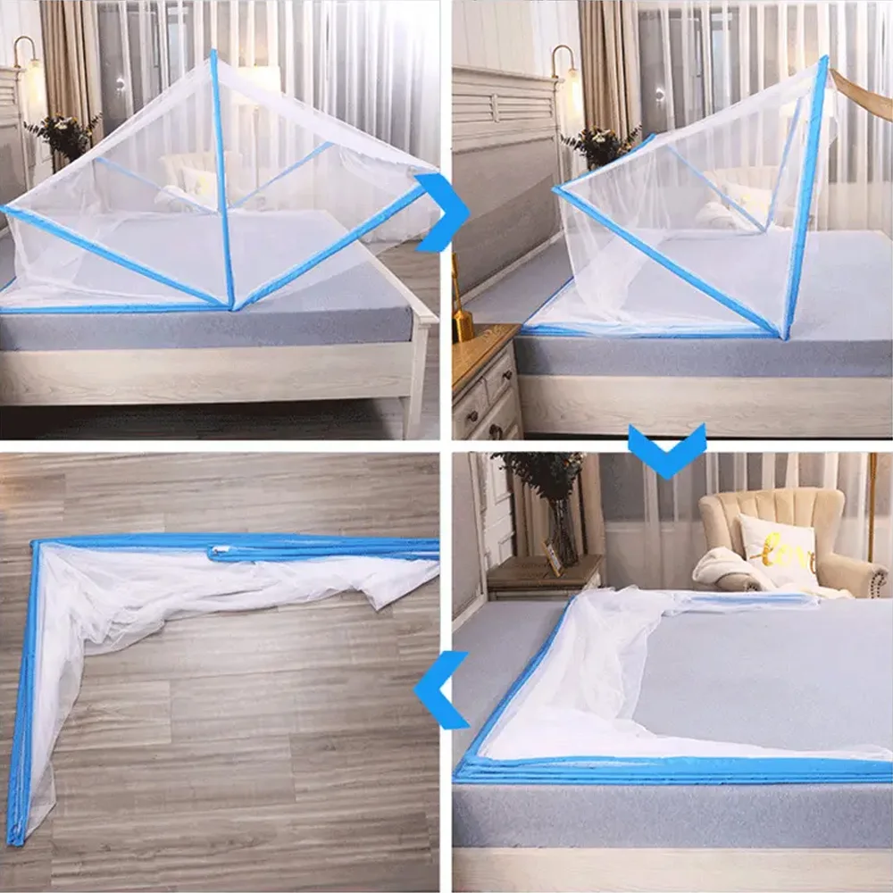 عرض 2   ناموسية شبكة قابلة للطي - Mobility Bed Mosquito Net