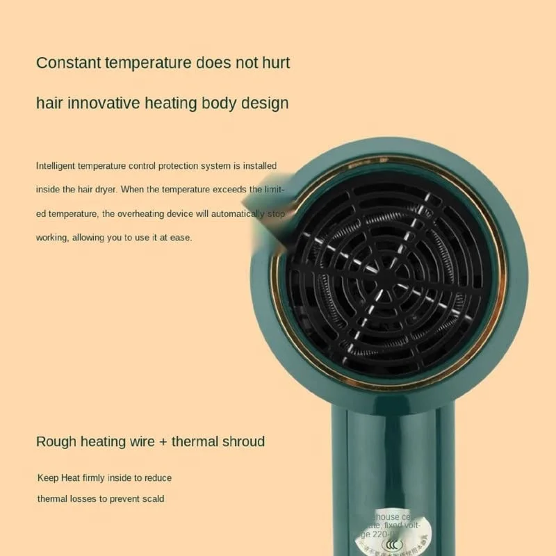 • مجفف شعر ساخن وبارد