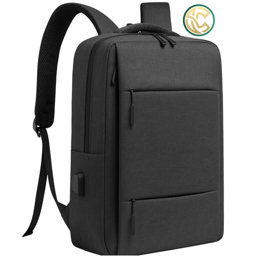 Sac à Dos Premium avec USB – مقاوم للماء و منظم لأجهزة اللابتوب والكتب