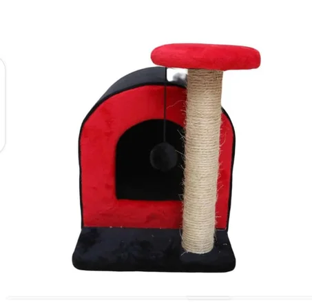 بيت خشبي مكسوا بالقطن