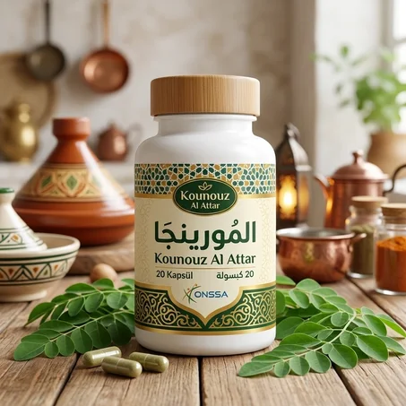 المورينجا - مكمل غذائي طبيعي من كنوز العطار 20 حبة