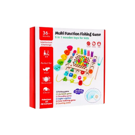 Jeu éducatif multifonction 6 en 1