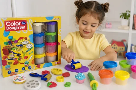 Coffret de pâte à modeler Color Dough Set dès 3 ans