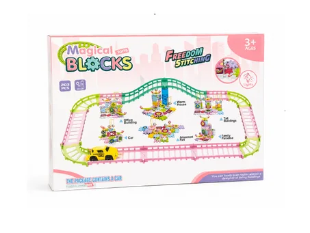 MAGICAL BLOCKS- Jeu de construction 203 pièces