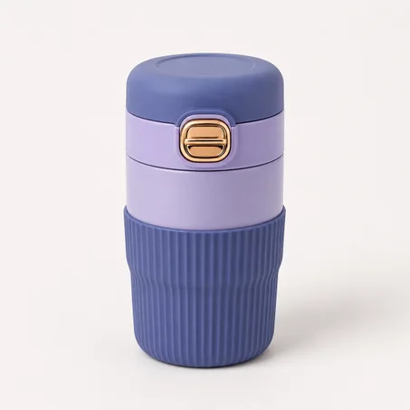 THERMOS ISOTHERMIQUE 350 ML bouteille violet