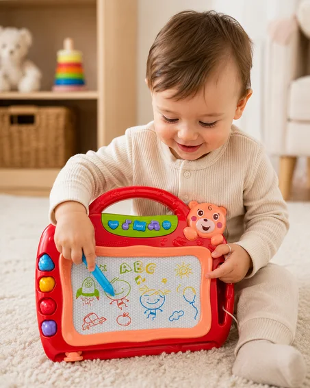 Multifunction Drawing Board – Tableau de dessin musical dès 12 mois