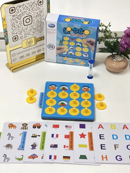 LOTTO interactive table game-jeu de mémoire
