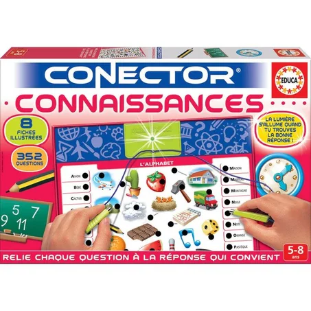 CONECTOR CONNAISSANCES 352 QUESTIONS-jeu de lecture électronique de questions réponses