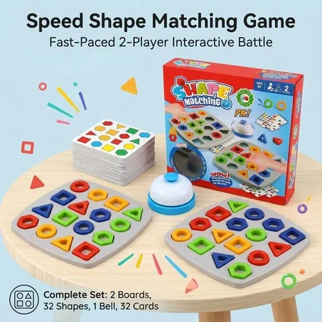 SHAPE MATCHING-jeu de concentration, de formes et de couleurs