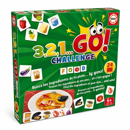 3, 2, 1GO CHALLENGE  FOOD EDUCA – Jeu des aliments dès 6 ans