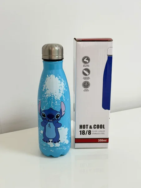 Gourde isotherme Stitch 500 ml – Acier inoxydable 18/8