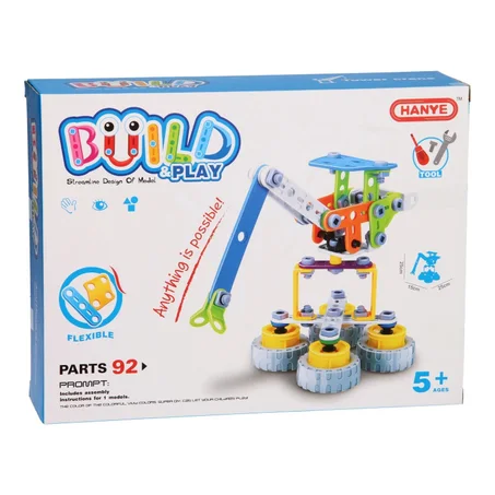 BUILD & PLAY – Jeu de Construction Éducatif 92 Pièces