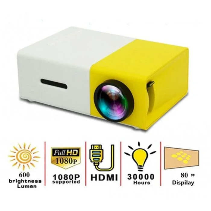 Projecteur Cinema Portable FHD 1080p
