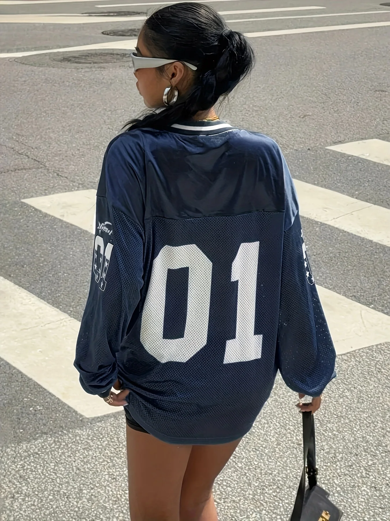 Blouse Sportive Femme Style Y2K