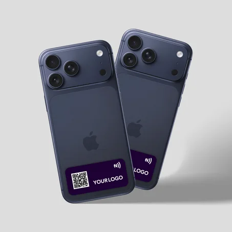 Sticker NFC mobile personnalisé
