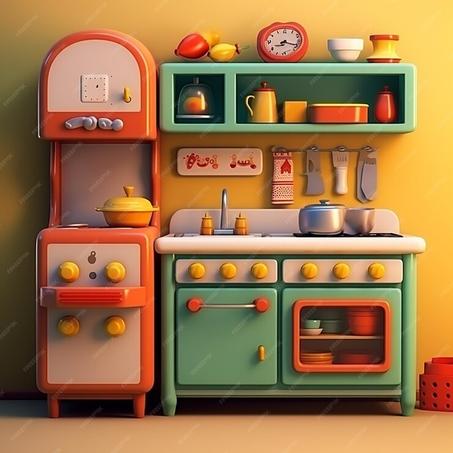 المنزل و المطبخ 🏠