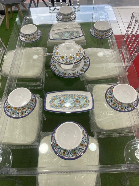 💎 Pack Service 18 Pcs فاخر للمائدة الرمضانية 💎