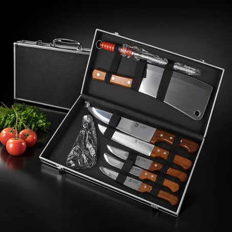 💯⭐ Valise 8 Pcs De Couteaux