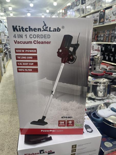 مكنسة كهربائية 4 في 1 من Kitchen Lab
