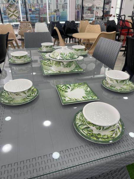 Pack Service 18 Pcs فاخر للمائدة الرمضانية grine